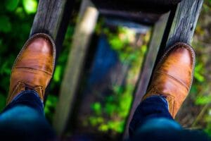 Leren schoenen