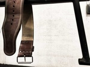 Leren riem