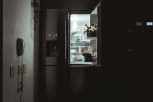 Een nieuwe koelkast | Een koelkast met de deur open