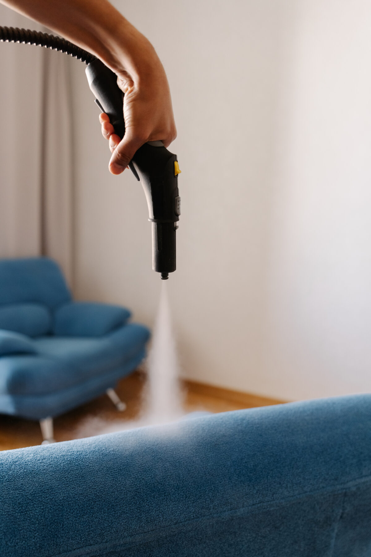 Reinigen met een stoomreiniger